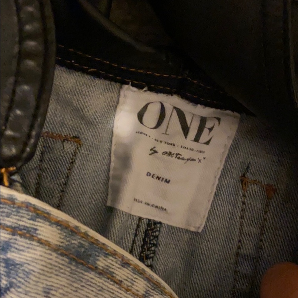 One teaspoon *superfreak overall* leather details - Picture 4 of 4